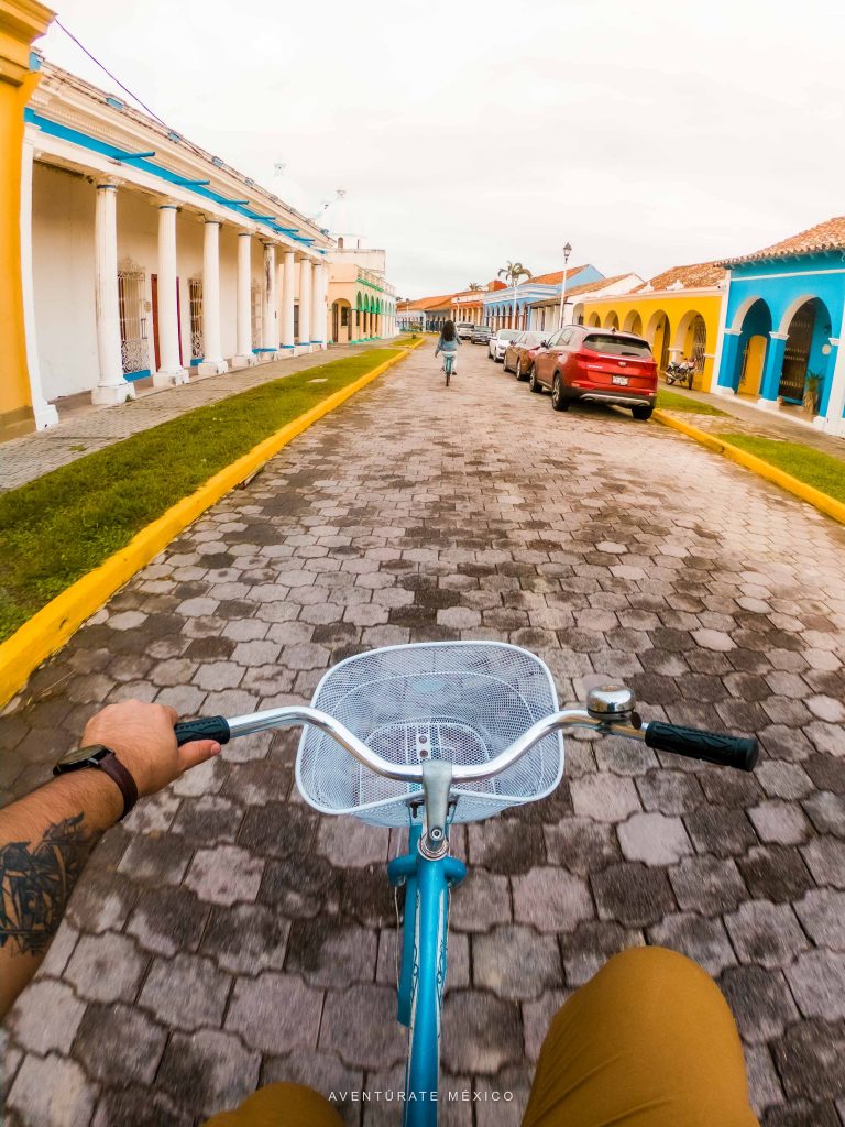 Tlacotalpan en bicicleta